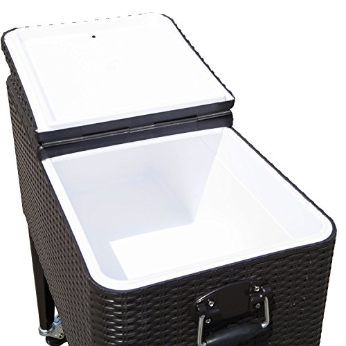 2 Outsunny+Rolling+Chest+Portable+Cooler