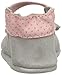 Robeez Girls' Bunny Face Mary Jane, Bunny Face Grey, 12-18 Months M US Infant