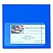 C-Line Self-Adhesive Business Card Holders, Side Load, 2 x 3.5, Clear, 10/Pack
