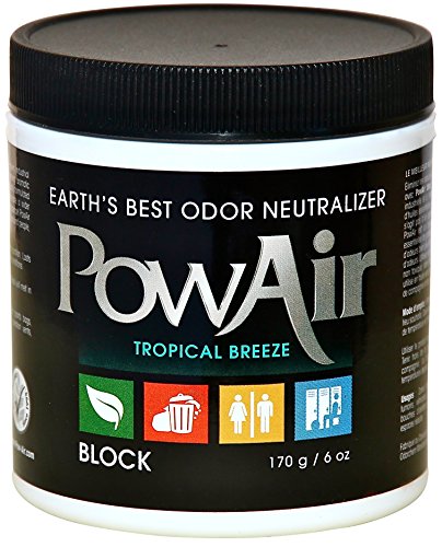 PowAir Odor Neutralizer Block | Tropical Breeze | 6oz