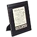Cottage Garden The Lords Prayer Our Father Cross 8 x 10 Distressed Black Accent Picture Frame Plaque