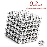 Aerfgo Magnetic Cube Puzzle Fidget Toy 216pcs 5mm