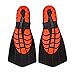 Seaview 180 Topside Snorkel Fins - Rock Safe Walkable Swimming Flippers w/ Neoprene Boot - Swim Fins Adult for Lap Swimming - Short Flippers for Swimming Adult Women & Men w/ Mesh Bag