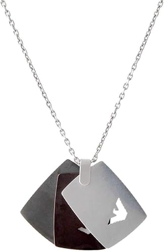 Amazon Emporio Armani エンポリオアルマーニ Egs ネックレス イーグルロゴ ドッグタグ メンズ レディース 並行輸入品 ジュエリー 通販