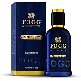 Fogg Scent Impressio Eau de Parfum for Men | Fresh Woody Aromatic Perfume | Daily Wear Fragrance with Green Apple &amp; Bergamot | Long Lasting EDP | 3.38 oz (100 ml)