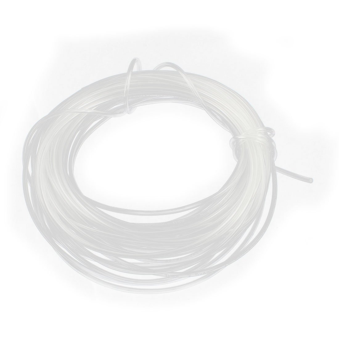 Sourcingmap 20m Long 4mm x 2.5mm Flexible Blue Pneumatic Air Hose Pipe Tube Clear