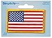 Simplicity American Flag Applique Clothing Iron On Patch, 2
