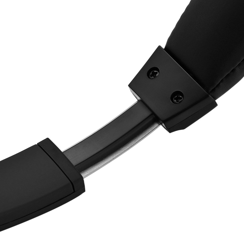 PowerLocus Wireless Active Noise Cancelling Bluetooth Over-Ear Stereo Headphones, Wired Headsets with Built-in Microphone and Volume control for iPhone, Samsung, LG, iPad