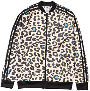 adidas animal print jacket