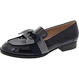 Bandolino Women's Lindio Loafer, Navy Multi Patent