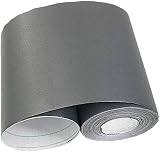 Simplemuji Dark Gray Matte Wallpaper Border Self Adhesive Waterproof Wall view 4