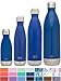 Simple Modern 34 Ounce Wave Water Bottle - Stainless Steel Liter Double Wall Vacuum Insulated Leakproof -Pacific