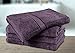Premium Cotton Bath Towels (4 Pack, Plum, 30 x 56 Inch) - Ringspun Cotton for Maximum Softness and Absorbency - by Utopia Towels