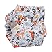Smart Bottoms No Prep Organic Cloth Diaper Dream Diaper 2.0 – Washable, Reusable – Natural Fiber Interior (Forest Friends)