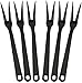 Tailor Made Products Nylon Meat Fork, Pack of 6, Black