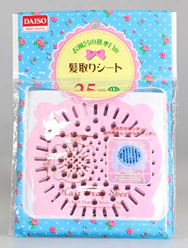 25 Sheets of Disposable Peel and Stick Hair Traps