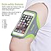 Triomph Armband for iPhone 8, 7, 6, 6S, Se, 5, 5C etc. with Screen Protector and Key Cards Money Holder for Running, Workouts, Jogging etc. - Green