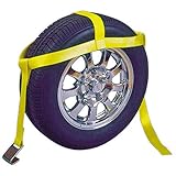 Keeper 04512 5-1/2' Over-The-Wheel Tie-Down Dollie Strap with Flat Hook (Automotive)