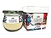 Aromatherapy Vanilla Scented Frosted Jar Candle with Lid, 7.6 Oz, Burn 48 Hours, 2 Wicks, Relieves Stress and Improves Your Sleep!