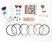 Creativity for Kids Sparkling Hair Accessory Set – Make Fashionable Hair Accessories – Teaches Beneficial Skills – for Ages 7 and Up