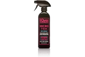 EQyss Micro-Tek Pet Itch Relief Spray - Soothes Dry Irritated Skin, Stops Itching, Scratching, Biting, Licking Hot Spots - fo