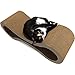 Cat Scratcher Cardboard Scratching Post - Scratch Lounge Furniture Pad Lounger with Catnip Best For Small Medium or Large Cats Posts and Scratchers Board Pads Stand Indoor Toys Pet Supplies for Houses