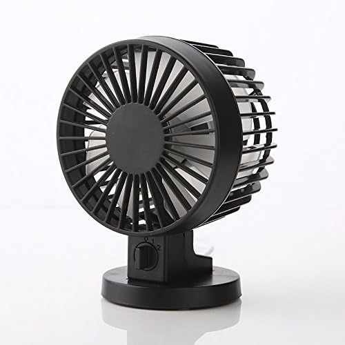 USB Fan For Office Home Portable Computer PC Fan Electric Laptop Fan With Double Side Fan Blades Black