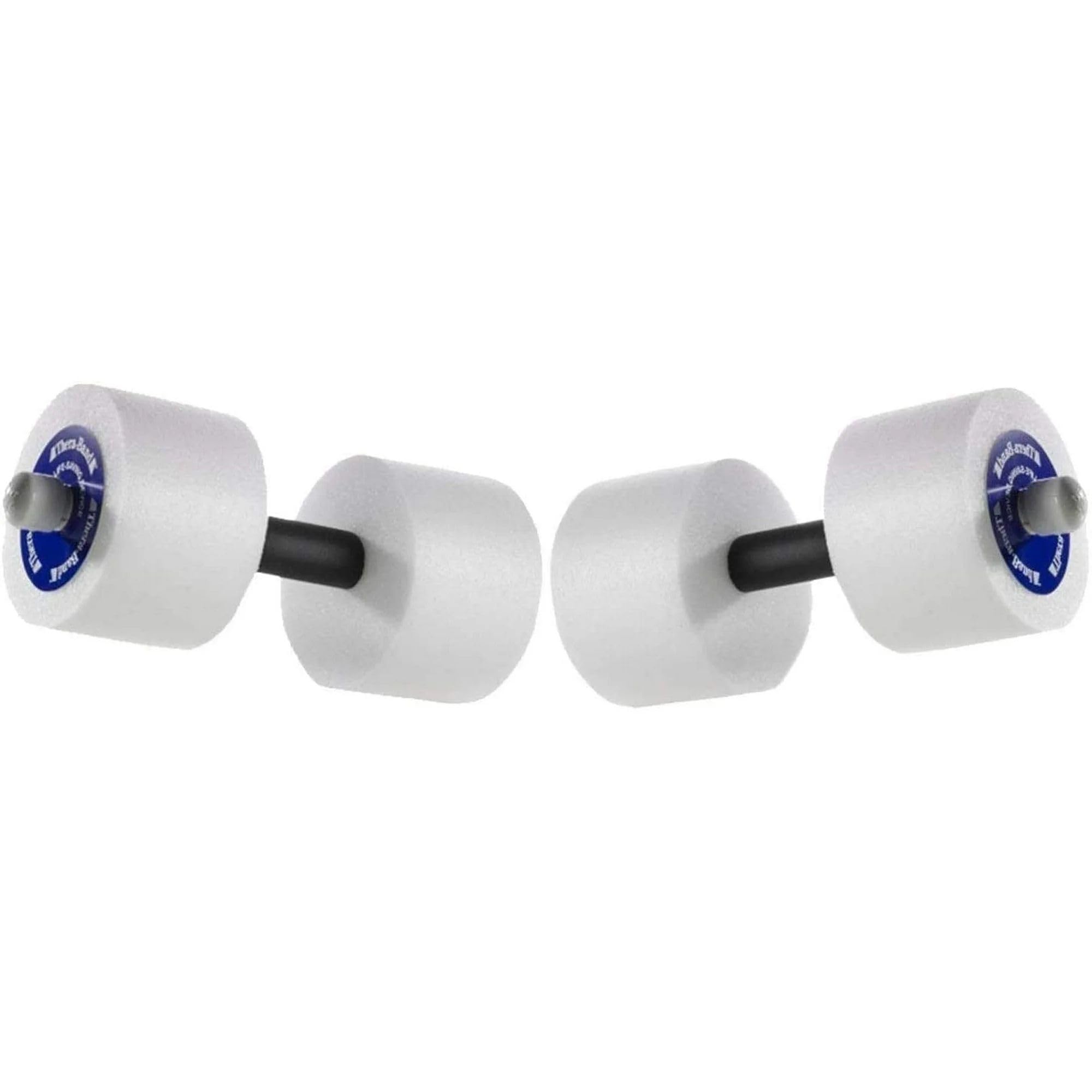 Photo 1 of THERABAND Water Weights, Aquatic Dumbbells for Pool Fitness, 2 Foam Weights with Padded Grip for Water Aerobics, Therapy, Workouts, Pool Exercise Equipment, Aqua Training, Blue, Heavy, Advanced