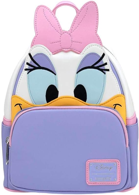 Amazon Co Jp Loungefly ディズニー デイジーダック コスプレ レディース ダブルストラップ ショルダーバッグ パース 服 ファッション小物