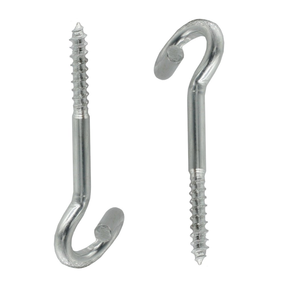 Screw Hooks Ceiling Hooks Long With Wooden Thread Galvanised