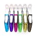 Mokale 6 Pcs Transparent Salon Croc Clips Hair Styling Clips-Sectioning Plastic Alligator Hair Clip DIY Accessories Hairpins-hairgrip for Women and Girls