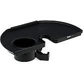 Gator Frameworks Microphone Stand Accessory Tray with Drink Holder and Guitar Pick Tab; 12" x 7" (GFW-MIC-ACCTRAY)