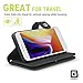 Gear Beast Flip Cover Dual Folio Case fits iPhone 8 Plus / 7 Plus Wallet Case Slim Protective PU Leather Case 7 Slot Card Holder Including ID Holder 2 Inner Pockets Stand Feature Wristlet