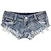 NW Women's Low Waist Sexy Denim Short Hot Pants Sexy Mini Jeans Shorts