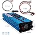1000W Car Power Inverter DC 12V to AC 110V Converter with 2 Cigarette Lighter Sockets and Digital Display 2 AC Outlets and 4 USB Charging Ports fo