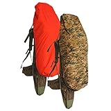 Eberlestock Small Reversible Rain Cover UNICAM Digital Camo/Blaze Orange