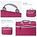 Mountaintop Toiletry Bags,Hanging Toiletry Kit For Men & Women-Portable Toiletries Kit For Makeup,Cosmetic,Shaving,Travel Accessories-6107 (Boysenberry)