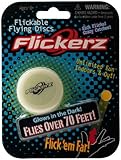 Flickerz Flying Disc, Glow in The Dark/Silver