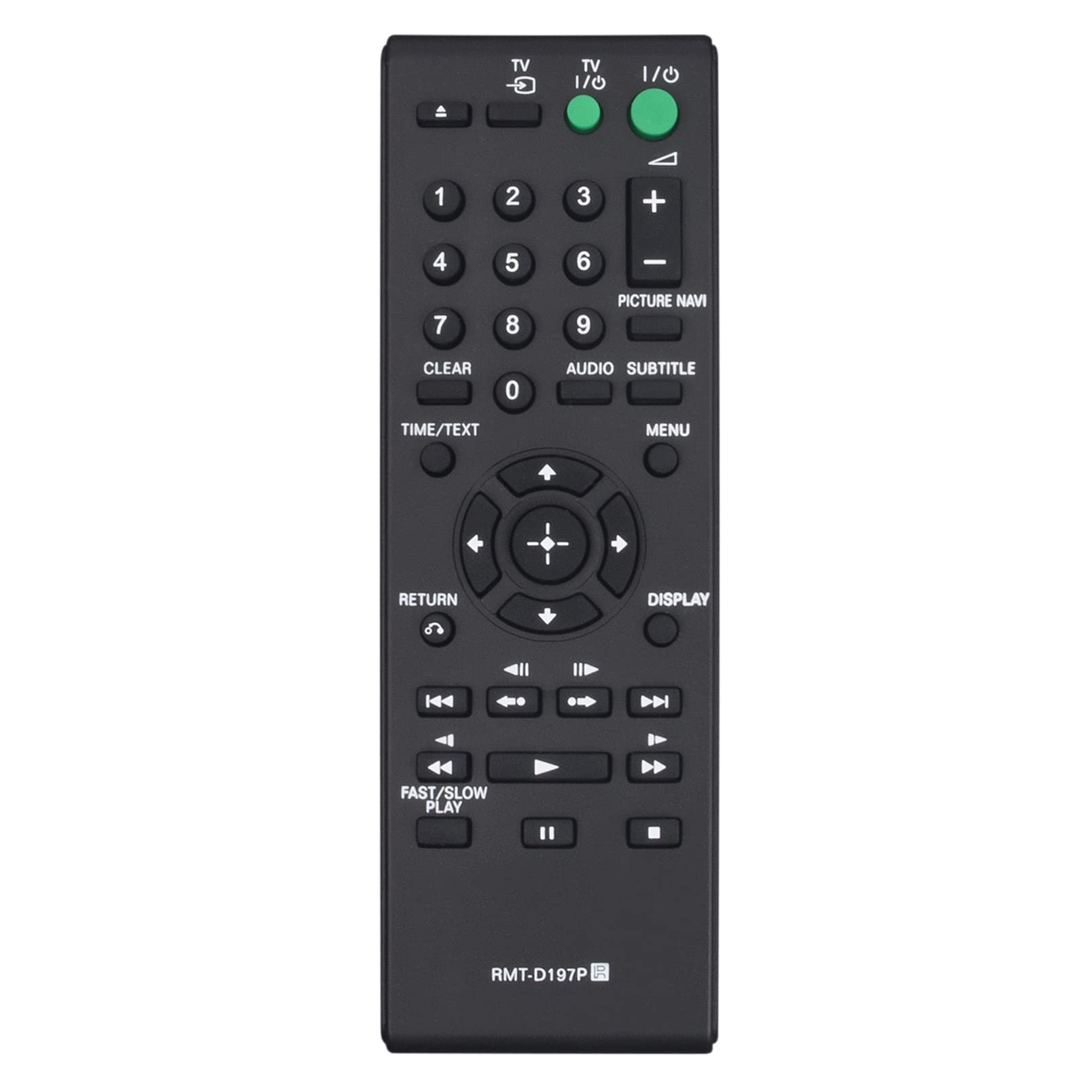 ALLIMITY RMT-D197P Remote Control Replace fit for Sony DVD Player DVP-SR370 DVP-SR760H DVP-SR160 DVP-SR750H DVP-SR120 DVP-SR170 DVP-SR150 DVP-SR350 DVP-SR360 DVP-SR760HP DVP-SR760