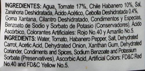 ZAASCHILLA MEXICAN SALSA HABANERO, 9.3500-OUNCES (PACK OF6)