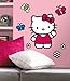 ROOMMATES RMK1679GM Hello Kitty The World of Hello Kitty Peel and Stick Giant Wall Decals