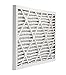 16 3/8 x 21 1/2 x 1 MERV 8 Pleated Air Filter: Replaces Bryant/Carrier Part # KFAFK0212MED, Box of 6