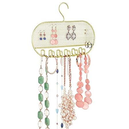 Mdesign 11 Hook Jewellery Hanger Hanging Jewellery Organiser