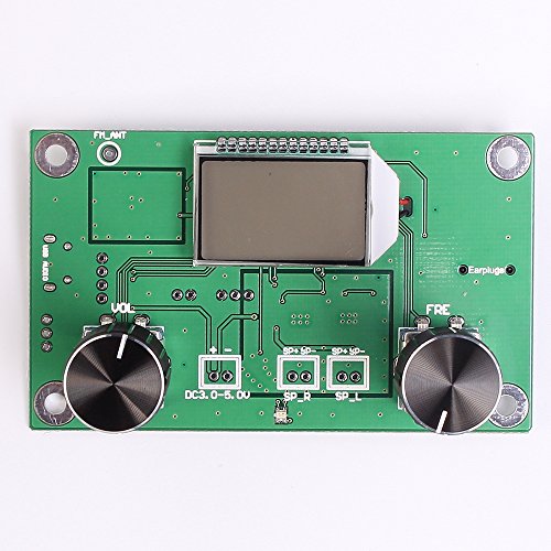 Icstation Mini Digital FM Radio Wireless Receiver Module LCD Display