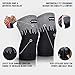 Mava Sports Knee Compression Sleeve Support for Men and Women | Ideal for Powerlifting, Weightlifting, Running, Gym Workout, Squats, and Pain Relief