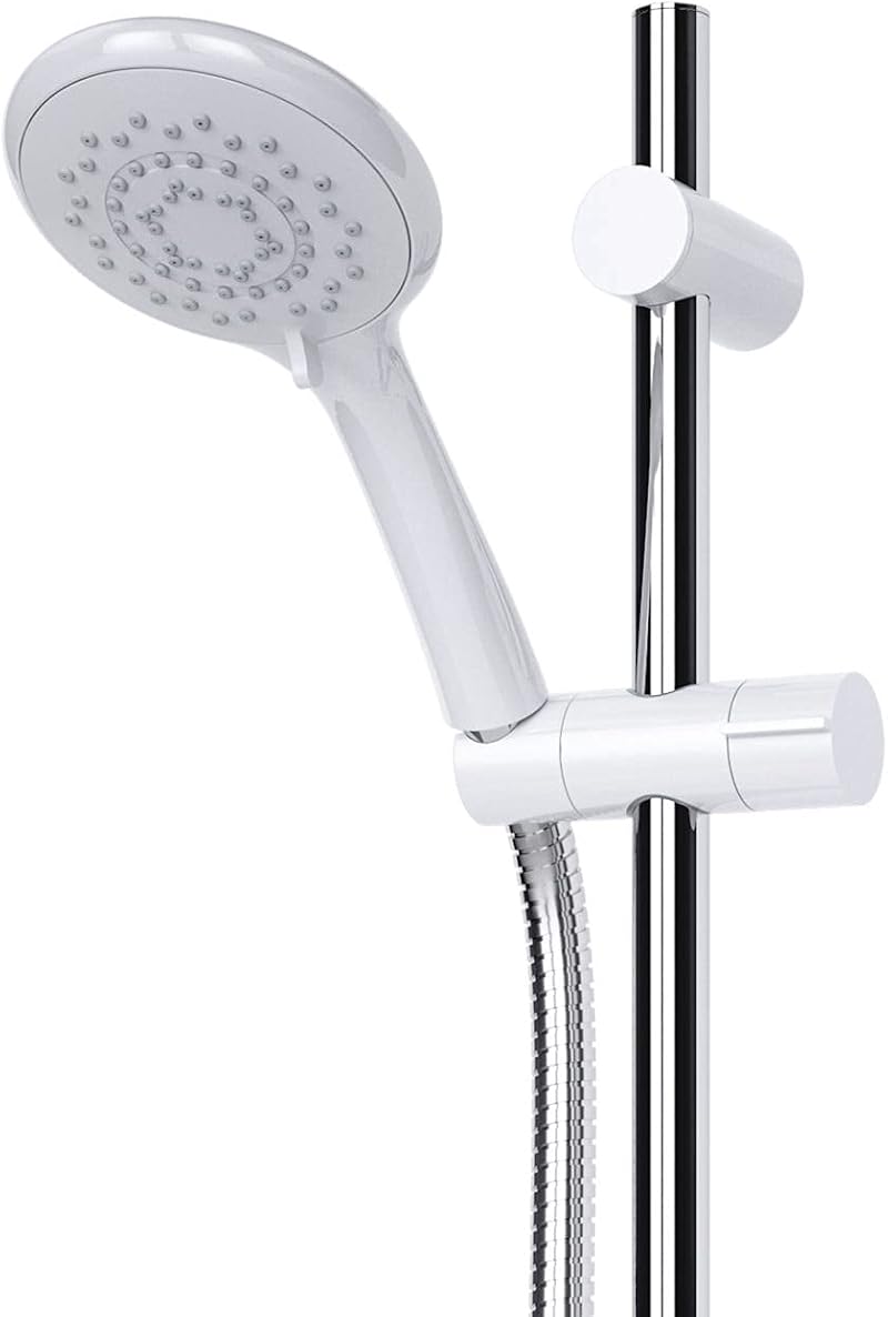 Triton Pro-Fit 8000 Series Shower Kit - 670mm Riser Rail, 5 Spray Head