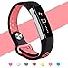 Hanlesi for Fitbit Alta HR Band, Fitbit Alta Band Breathable Soft Silicone Adjustable Fashion Sport Strap Band for Fitbit Alta 2 Replacement Fitness Accessory Wristband with hole