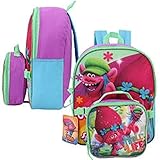Dreamworks Trolls Small Backpack with Lunch Bag - 12