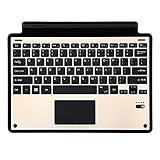 TOMSENN Surface Pro 4 / Pro 3 Type Cover, Portable- Slim Design Wireless Bluetooth Keyboard with Trackpad, Built-in Rechargeable Battery, for Surface Pro 3 / Pro 4 Tablet