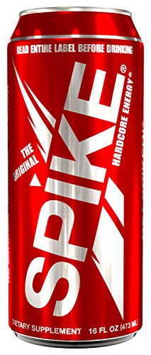 Spike Hardcore Energy Original - 24 (16 oz) - Thumbnail 2